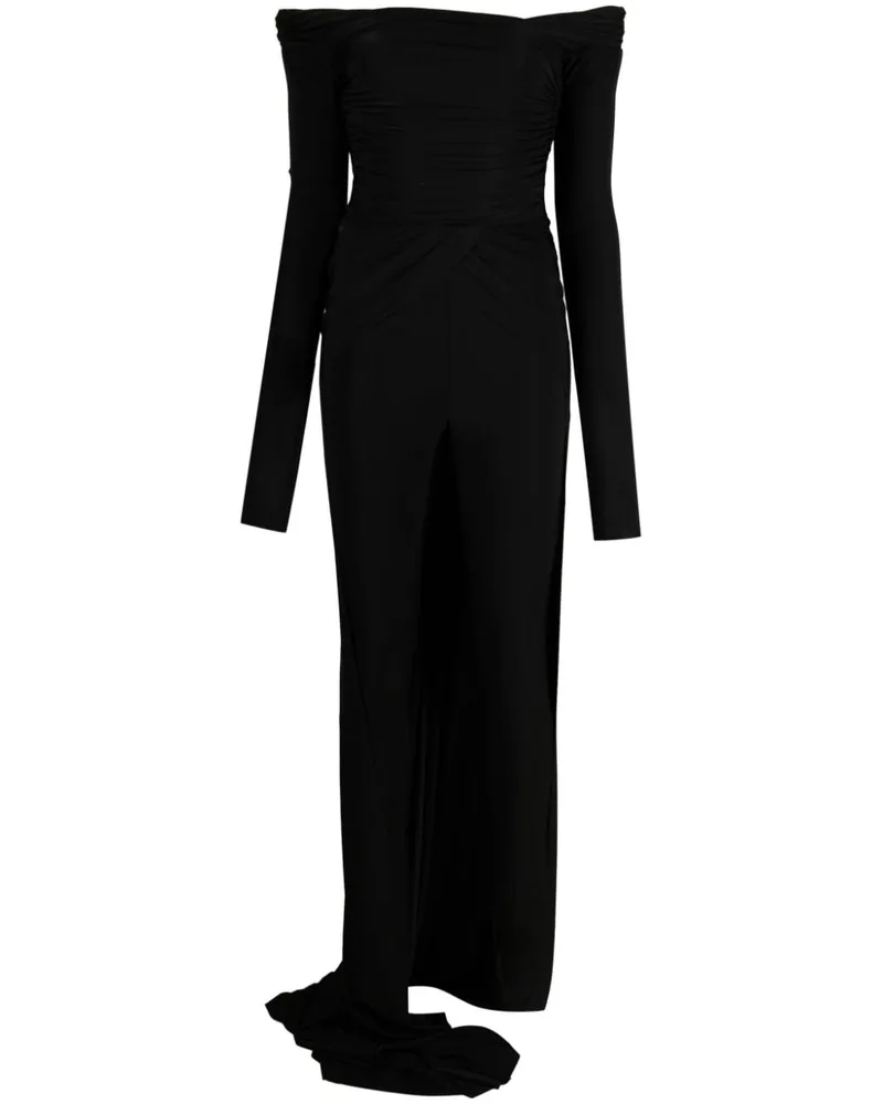 Giuseppe di Morabito Schulterfreier Jumpsuit - Schwarz Schwarz