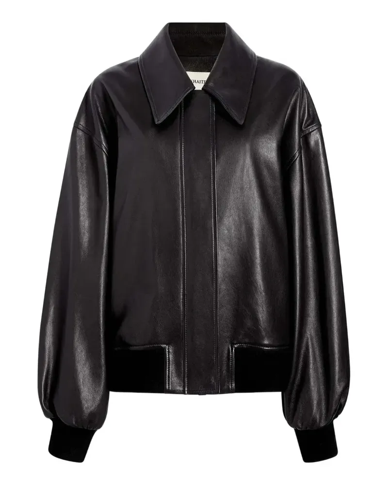 KHAITE Aimee Jacke - Schwarz Schwarz