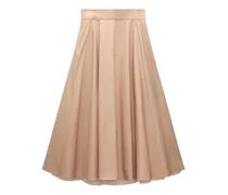 Klassischer Midirock - Nude