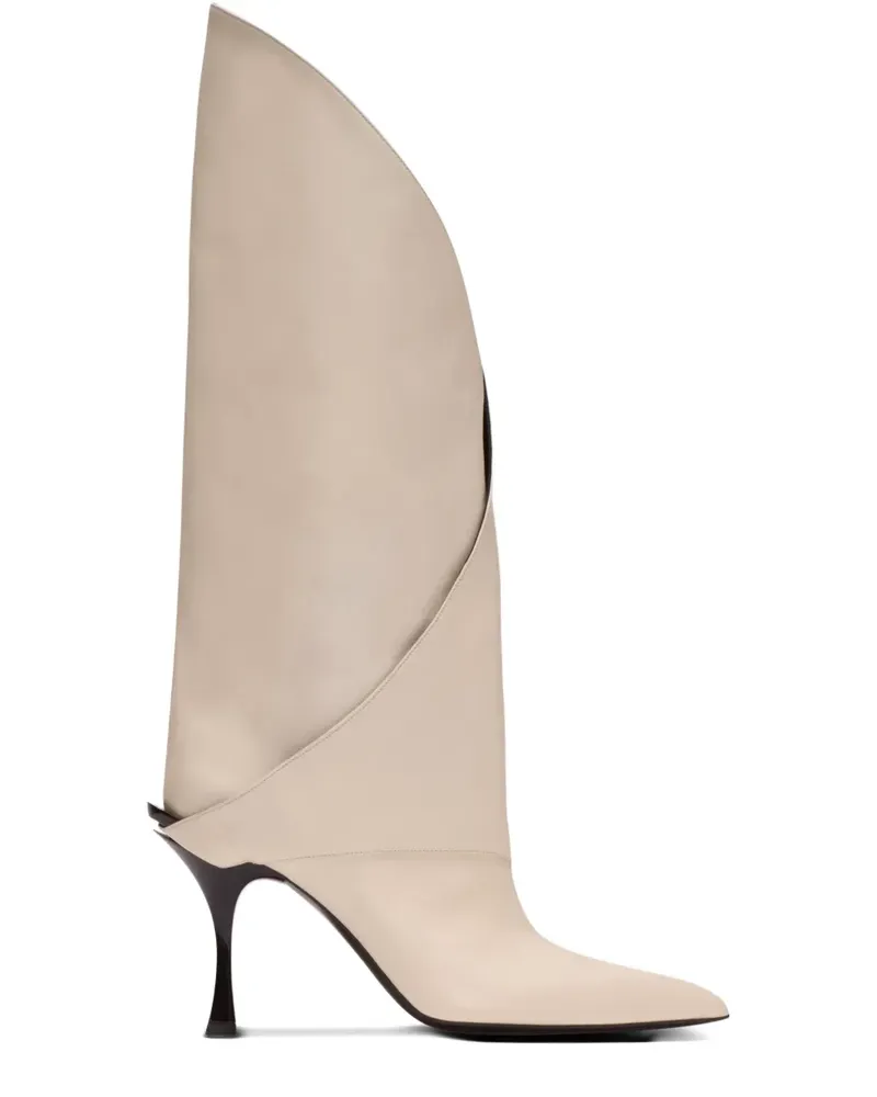 Balmain Twist Stiefel - Nude Nude