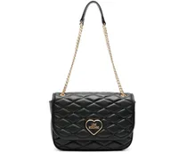 Clutch mit Logo - Schwarz