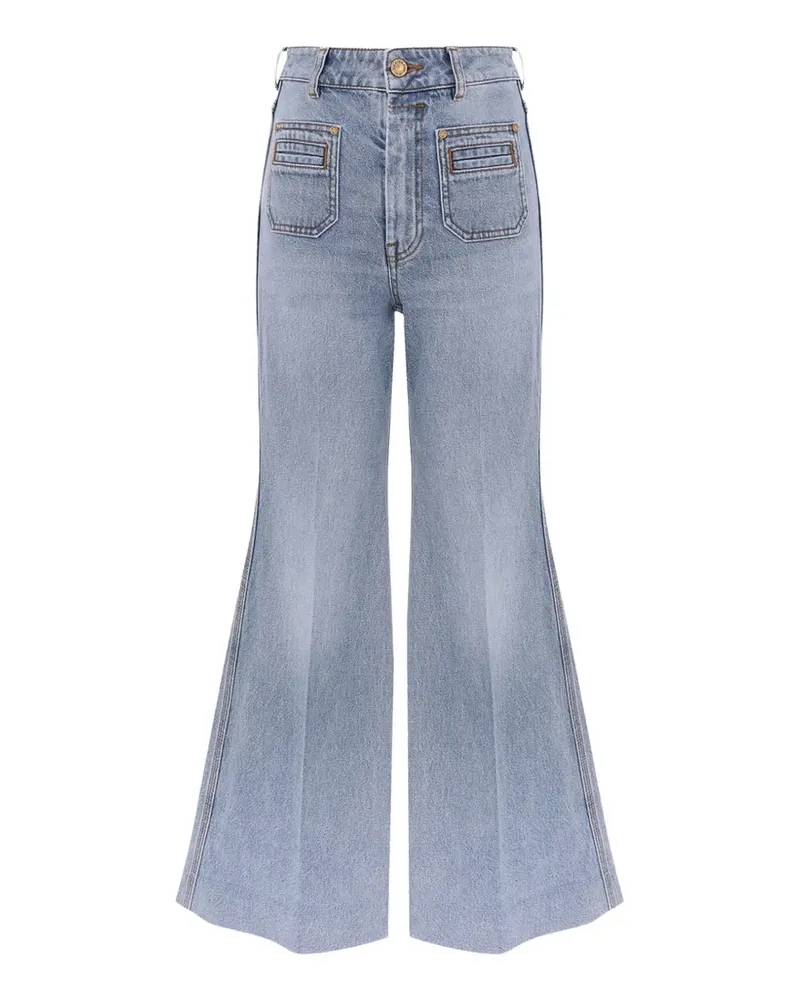 Zimmermann flared jeans - Blau Blau
