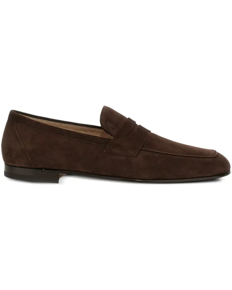 TOD'S Destrutturato Loafer - Braun Braun