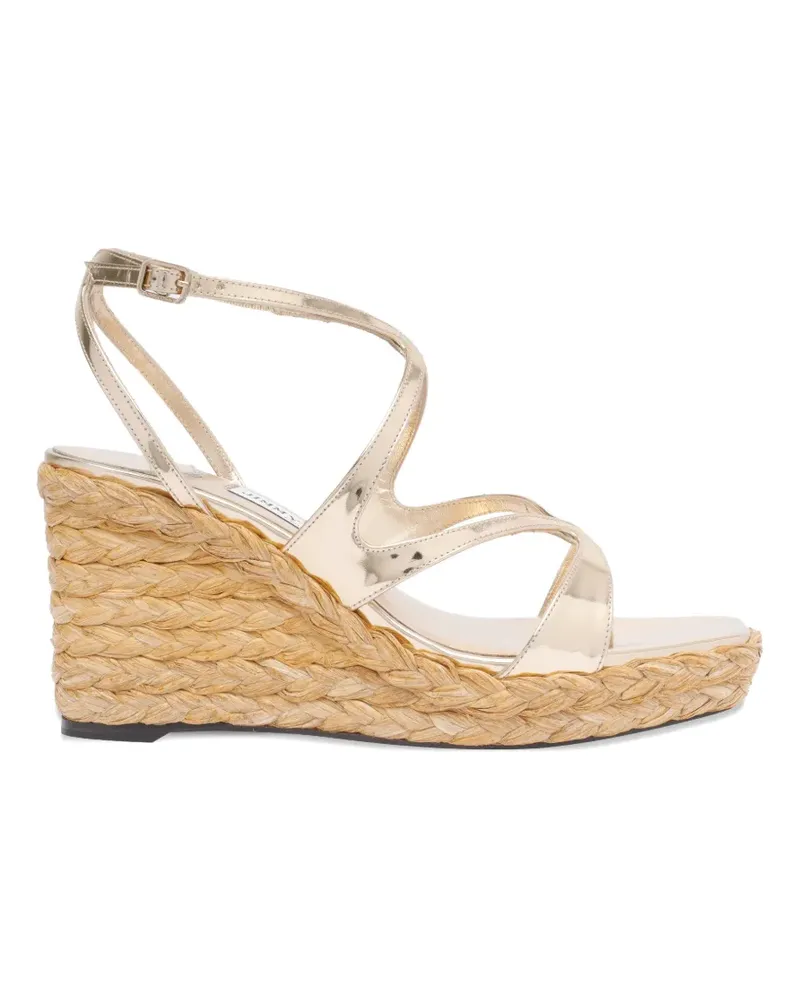 Jimmy Choo 110 Ayla sandals - Gold Gold