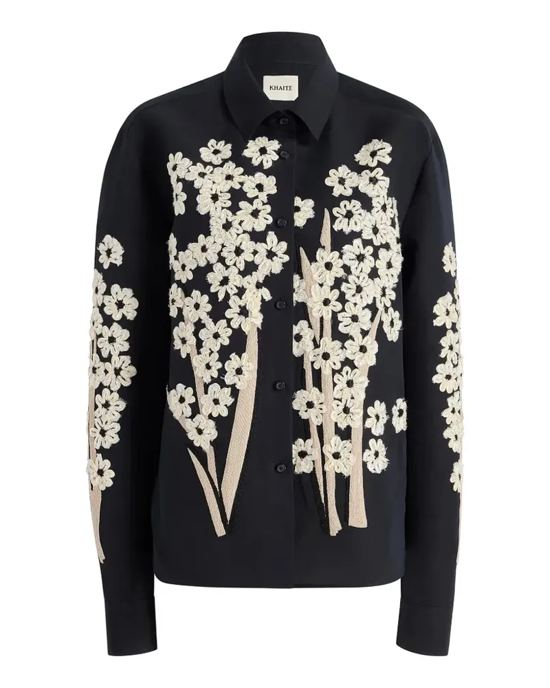 KHAITE Argo Oberteil - Schwarz Schwarz