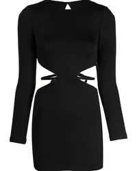 Cynthia Rowley Minikleid mit Cut-Outs Schwarz