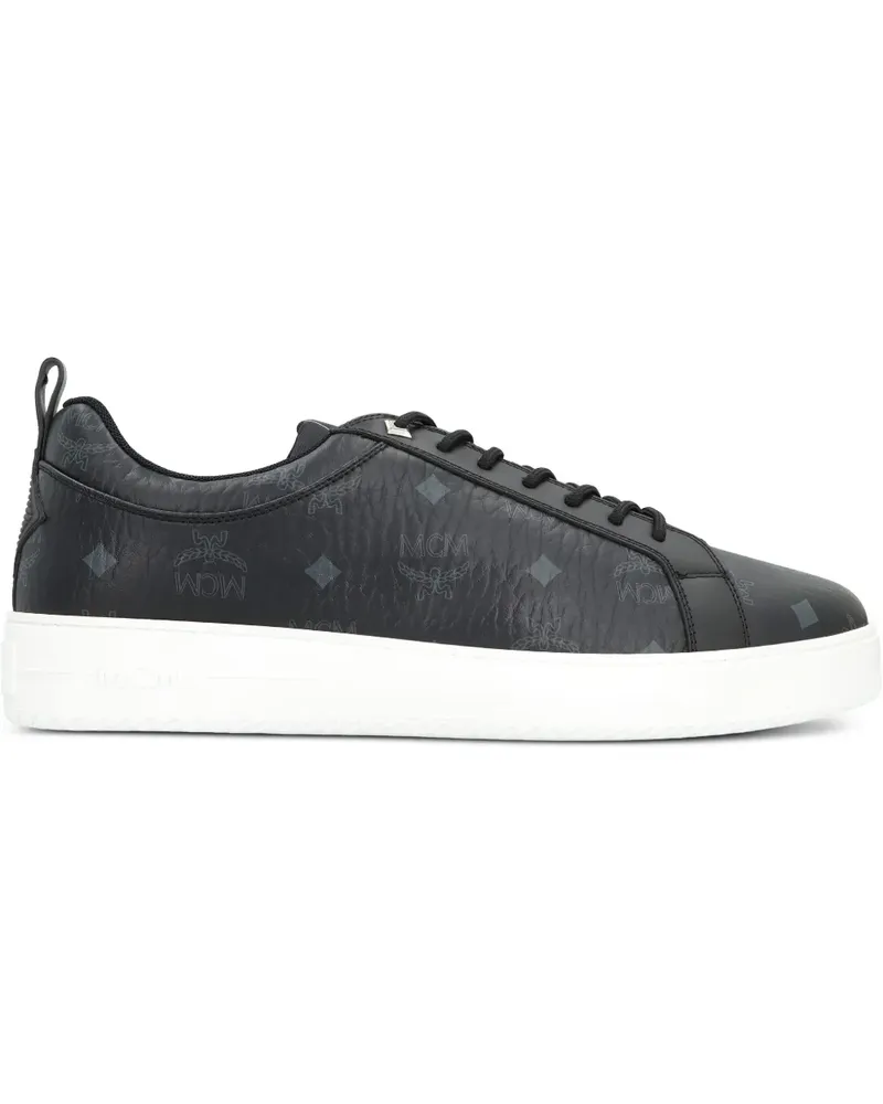 MCM Visetos Sneakers - Schwarz Schwarz