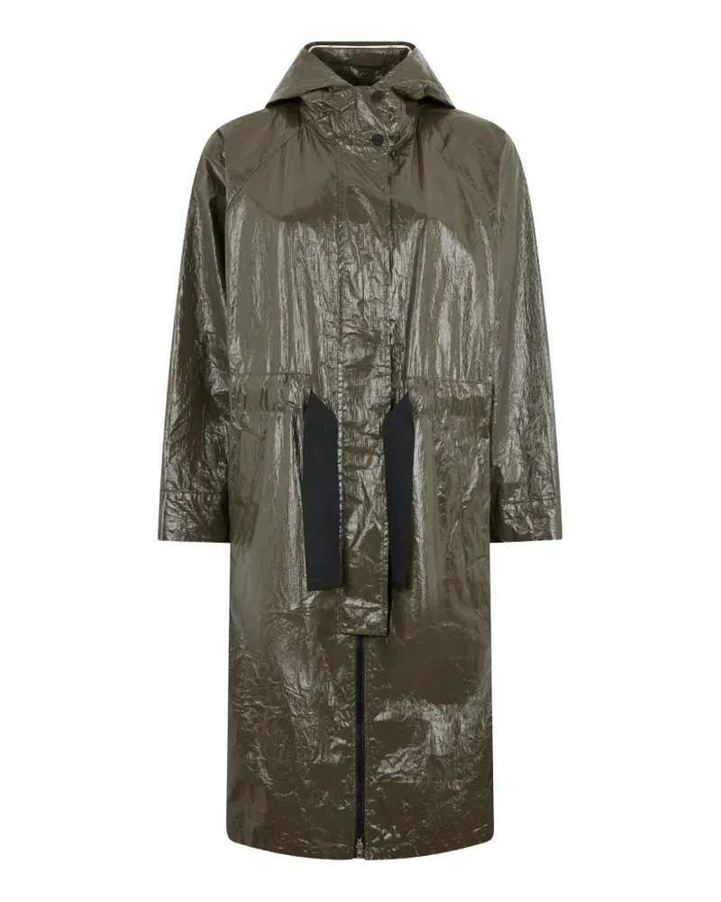 Herno hooded belted coat - Grün Grün