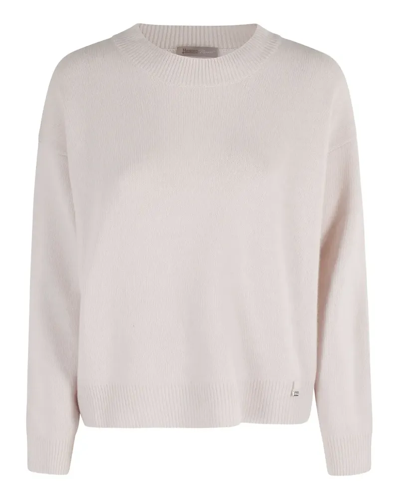 Herno Pullover mit rundem Ausschnitt - Nude Nude