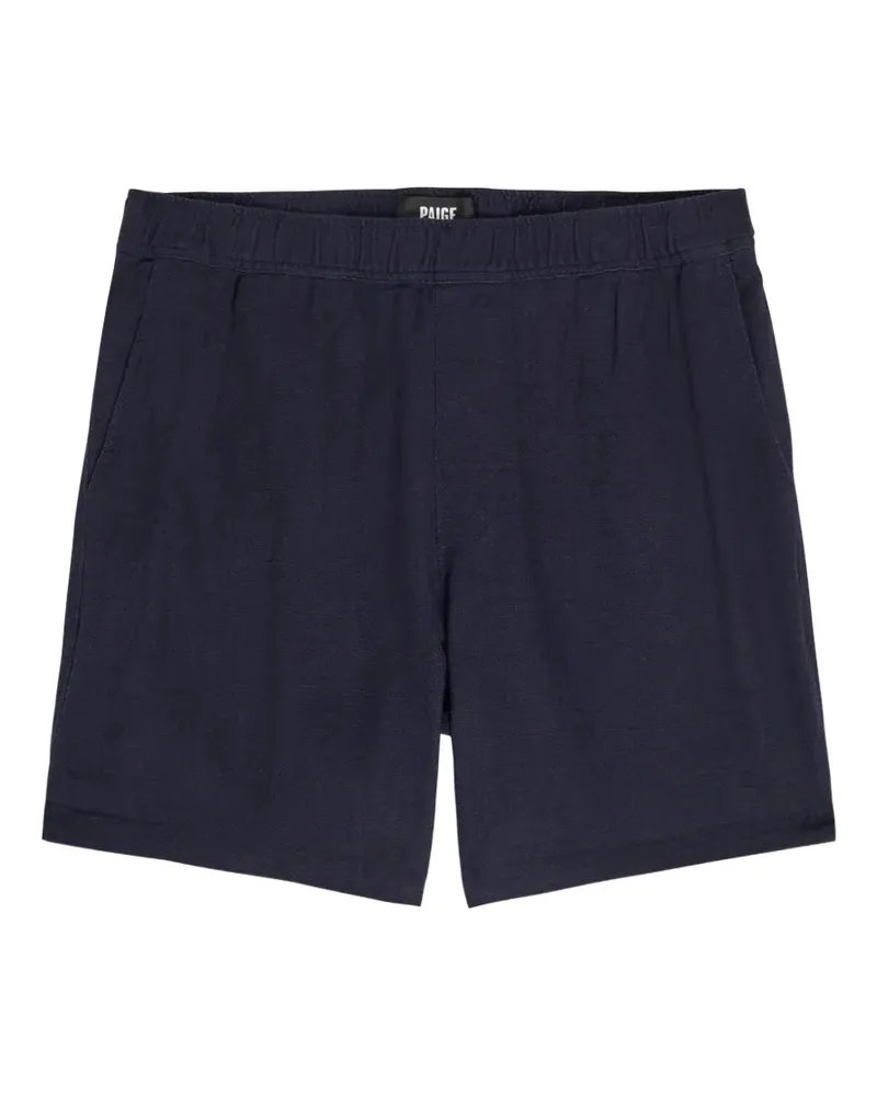 Paige Elijah elasticated-waistband shorts - Blau Blau