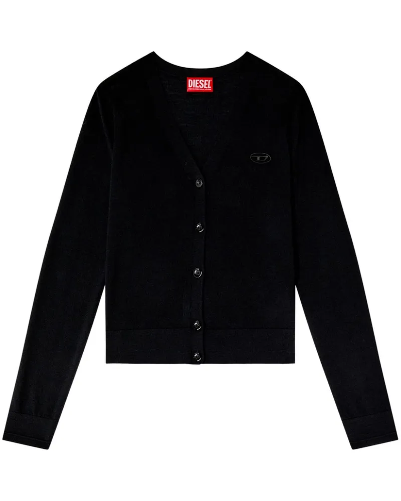 Diesel M-Alima Cardigan - Schwarz Schwarz