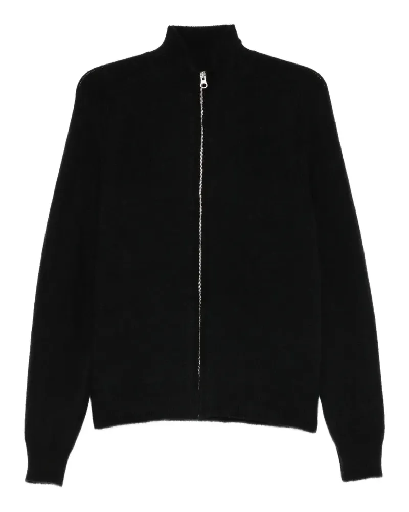 Ten c zip-up high-neck sweater - Schwarz Schwarz