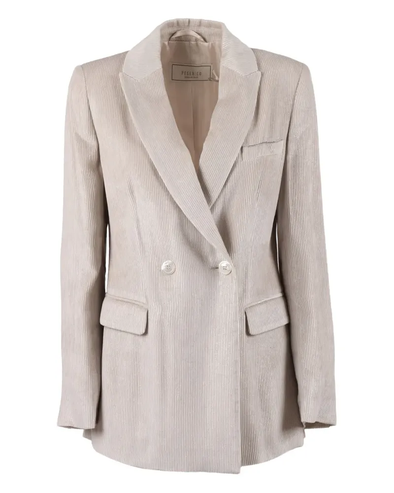Peserico Cordjacke mit Kristallen - Nude Nude