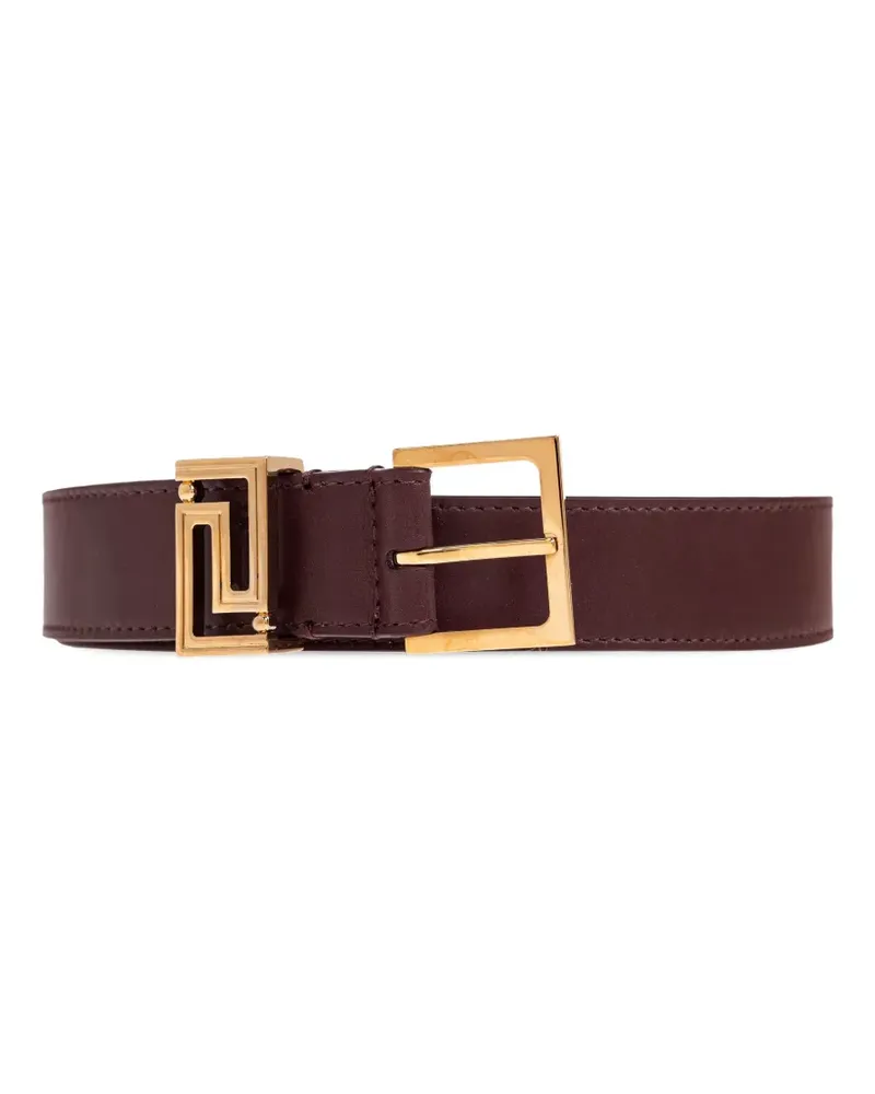 Versace Greca Goddess leather belt - Rot Rot
