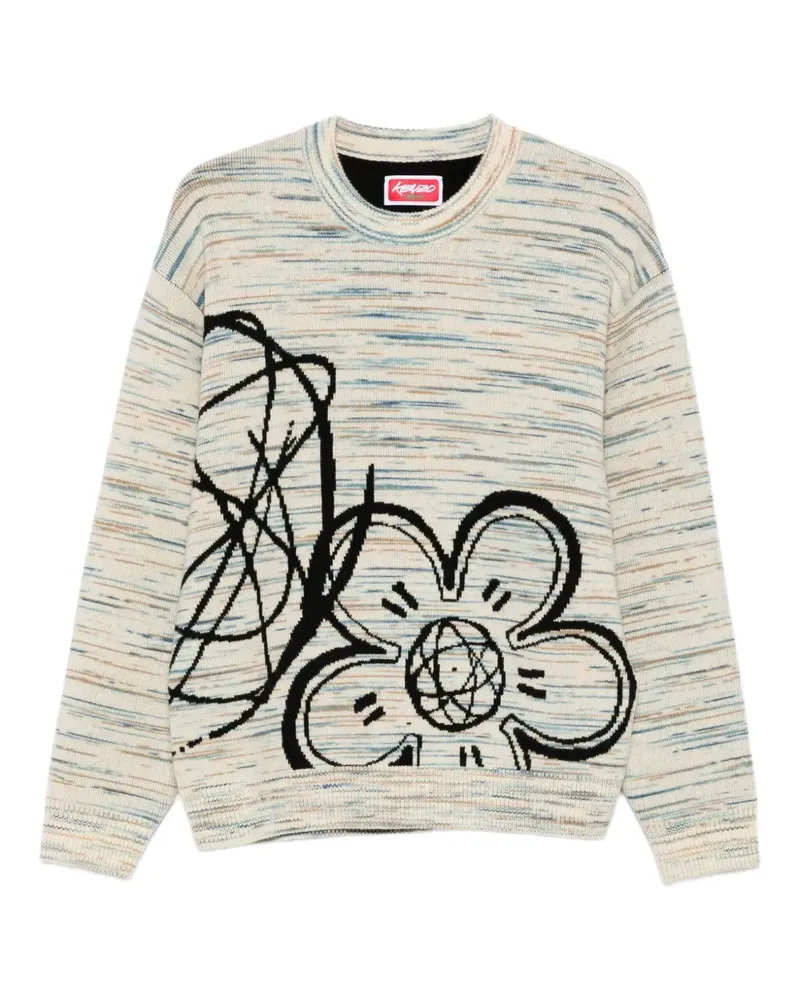Kenzo Pullover mit Rundhalsausschnitt - Nude Nude