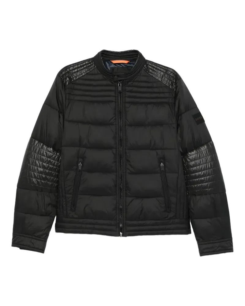 HUGO BOSS Jacke mit gesteppten Einsätzen - Schwarz Schwarz