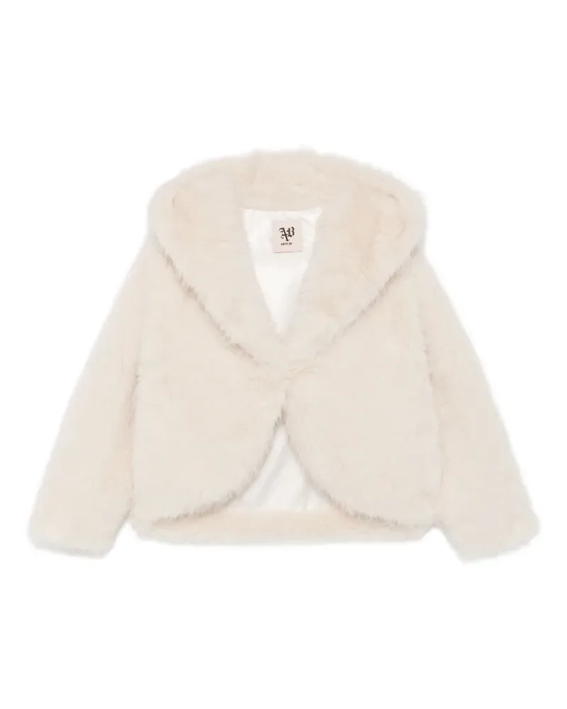 Aniye By Kapuzenjacke aus Faux Fur - Nude Nude