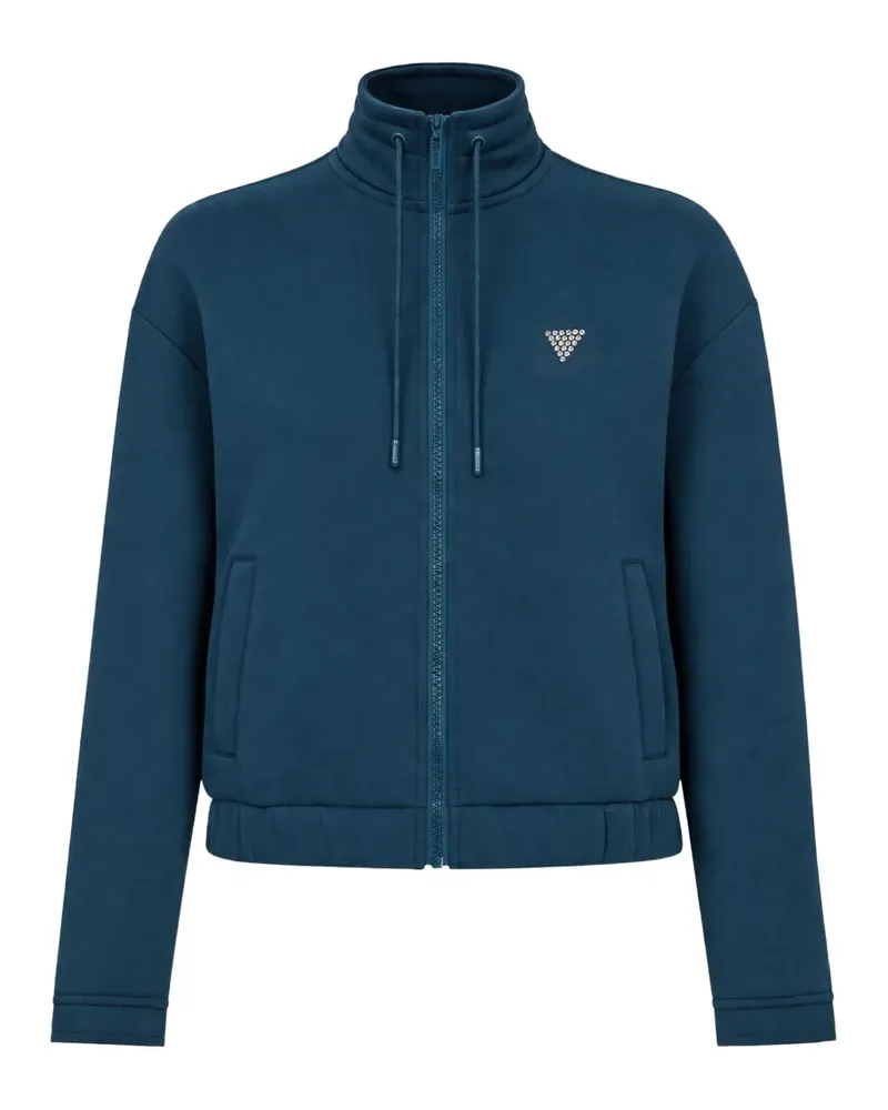 Guess Sweatshirt mit Reißverschluss - Blau Blau