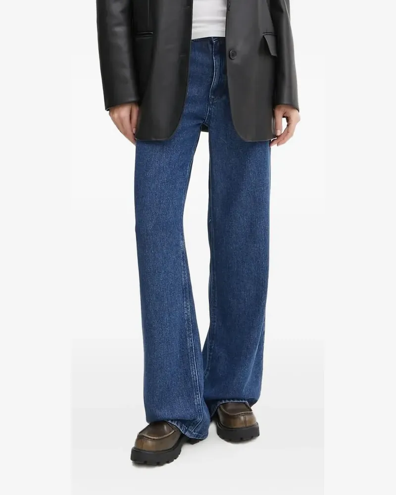 Won Hundred patch-pocket jeans - Blau Blau