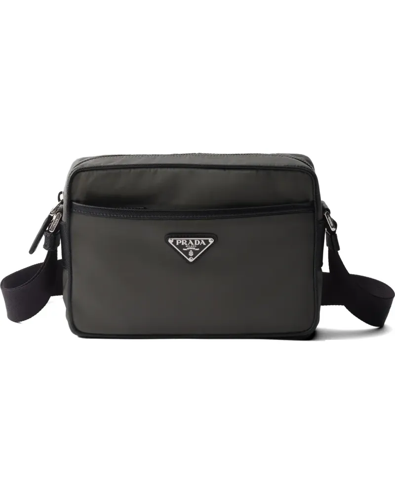 Prada Schultertasche aus Re-Nylon - Grün Grün