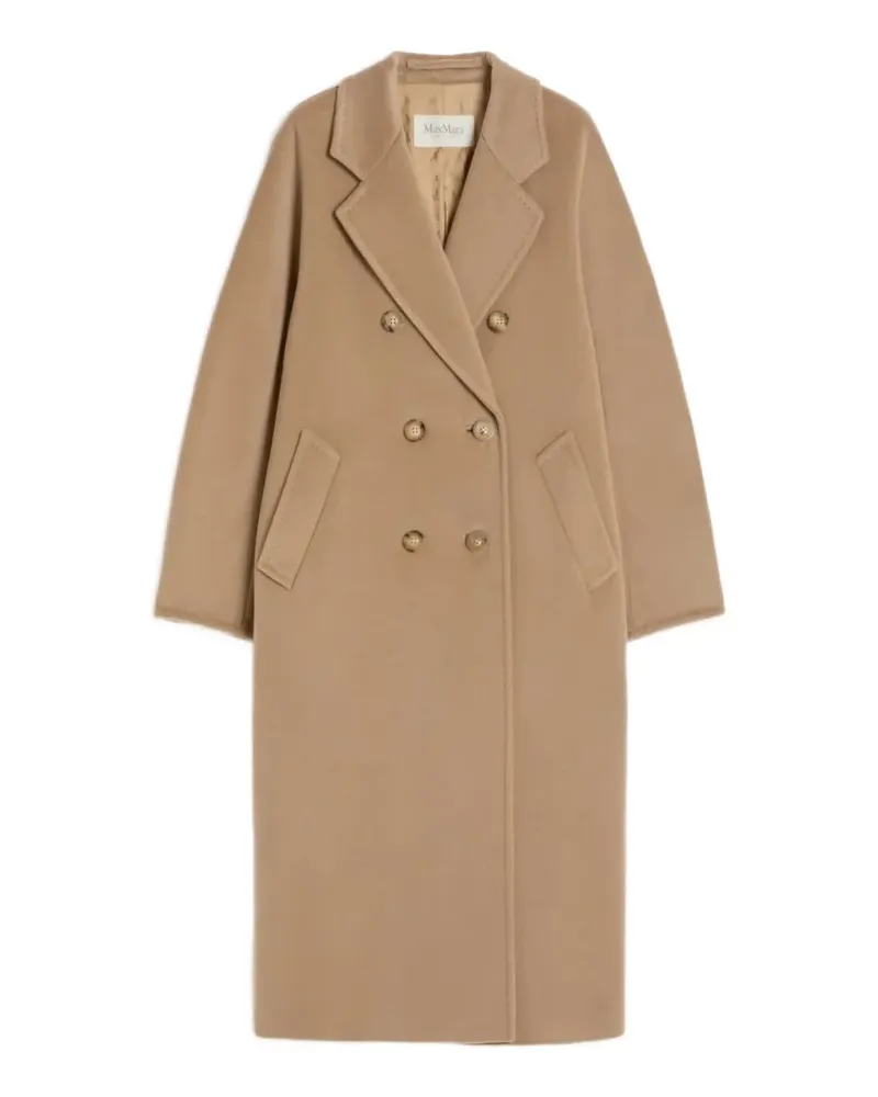 Max Mara 101801 double-breasted coat - Nude Nude