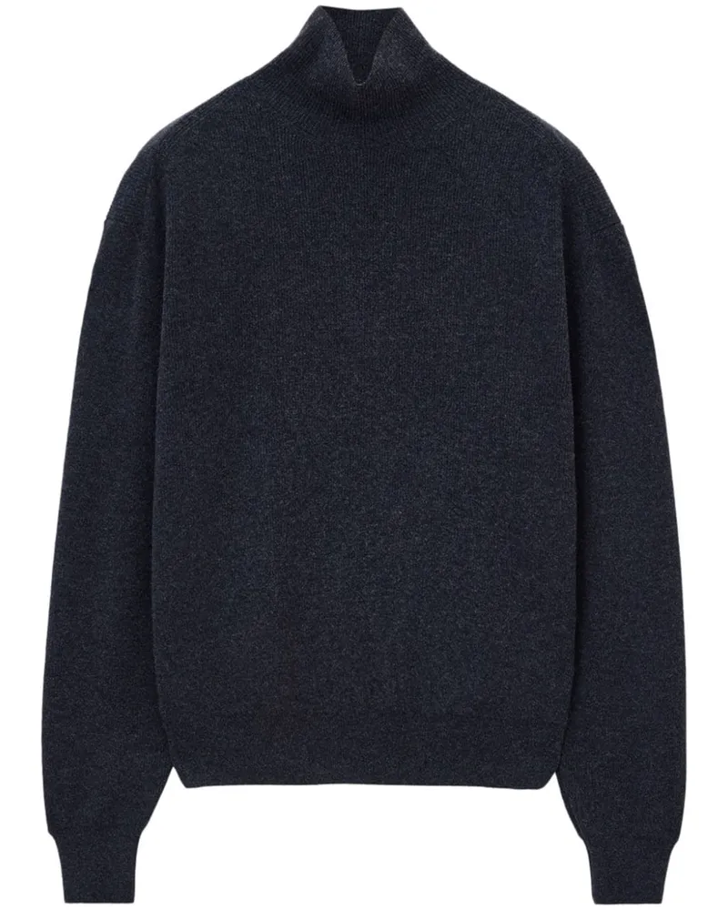 Christophe Lemaire Pullover mit Stehkragen Grau