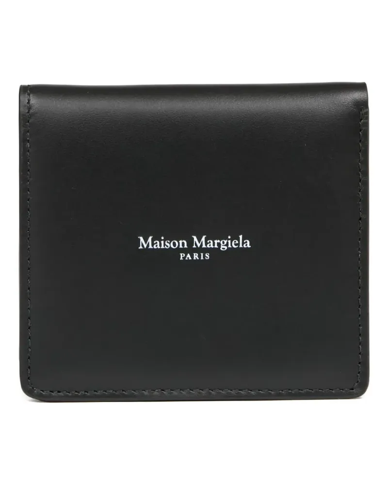 Maison Margiela Portemonnaie mit Logo - Schwarz Schwarz