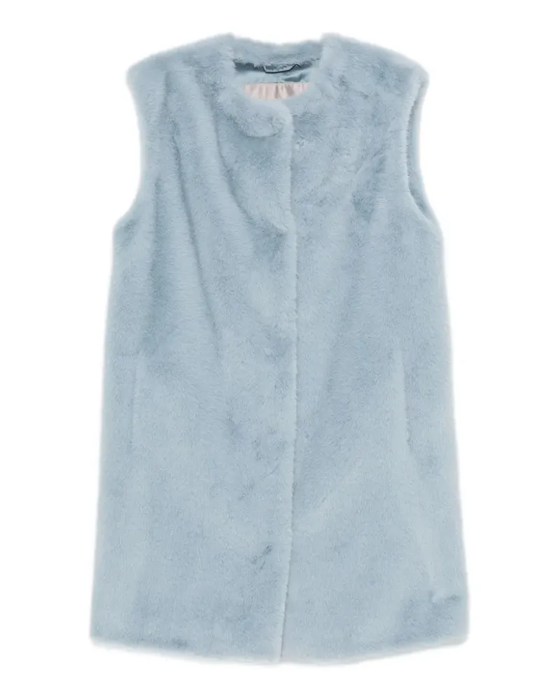 Herno faux-fur gilet - Blau Blau