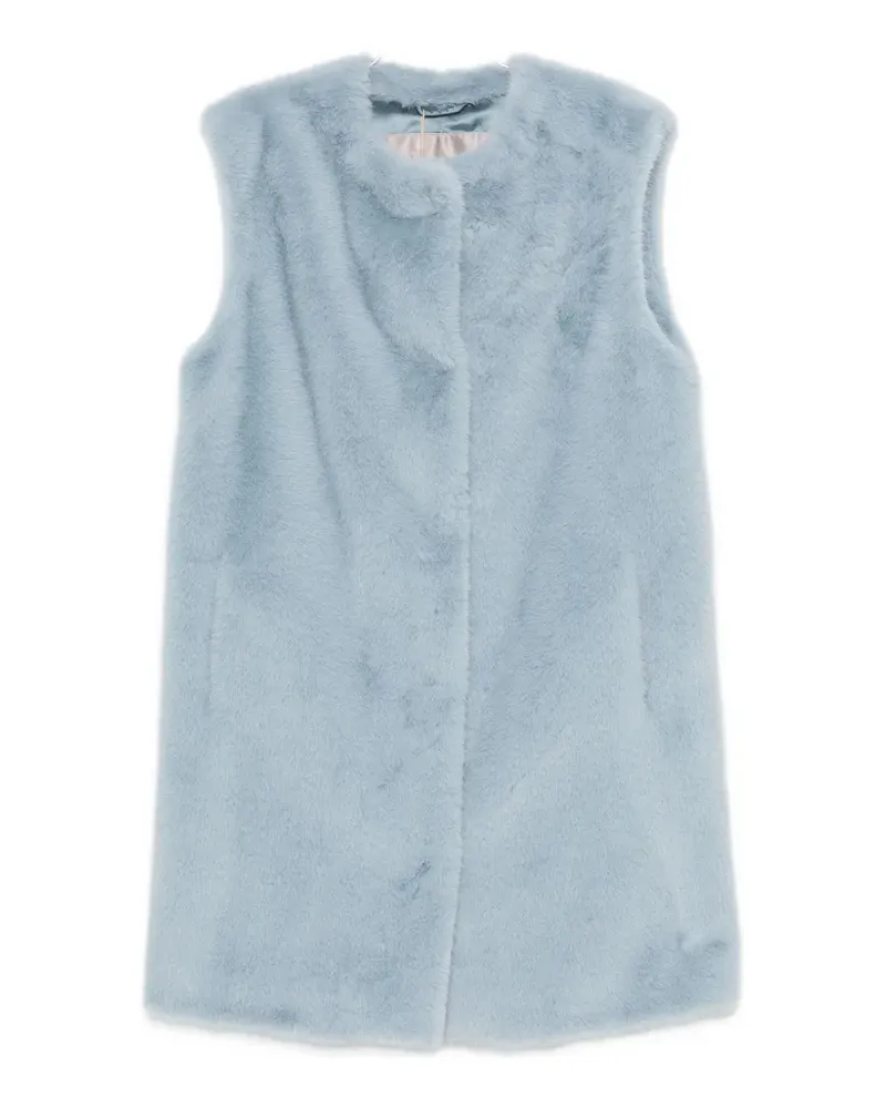 Herno faux-fur gilet - Blau Blau