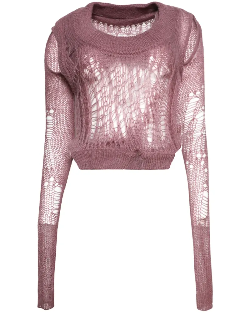 Rick Owens Spider Banana Pullover - Rosa Rosa