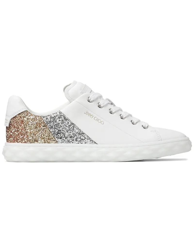 Jimmy Choo Diamond Light Sneakers Weiß