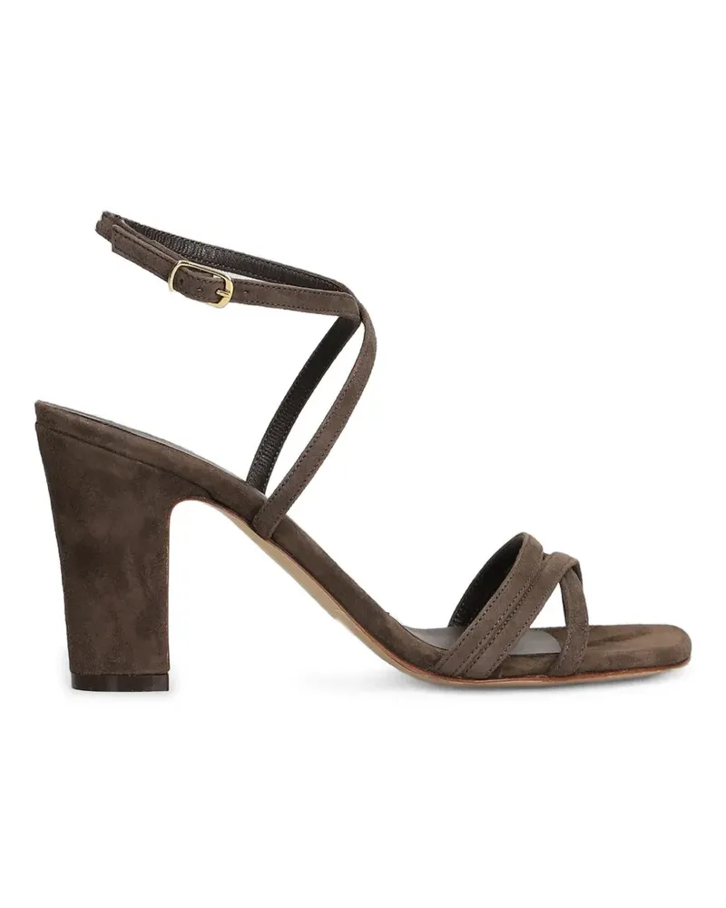 Julie Dee buckle-fastening crossover-strap sandals - Braun Braun