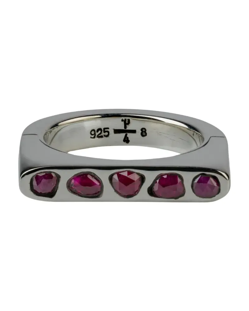 Parts Of Four Sistema Ring mit Rubin - Silber Silber