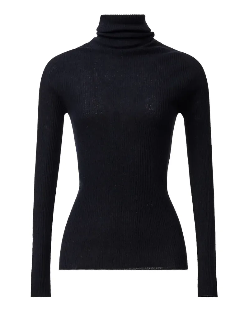 Fabiana Filippi Gerippter Rollkragenpullover - Blau Blau