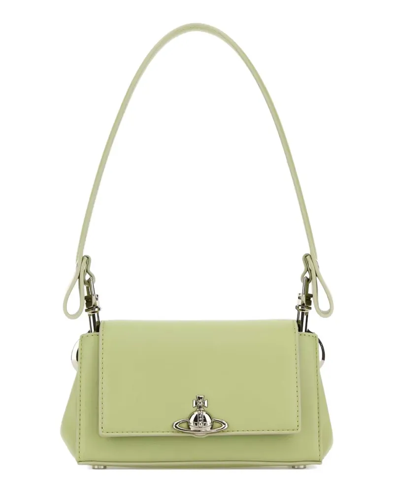 Vivienne Westwood Kleine Orb Hazel Schultertasche - Grün Grün