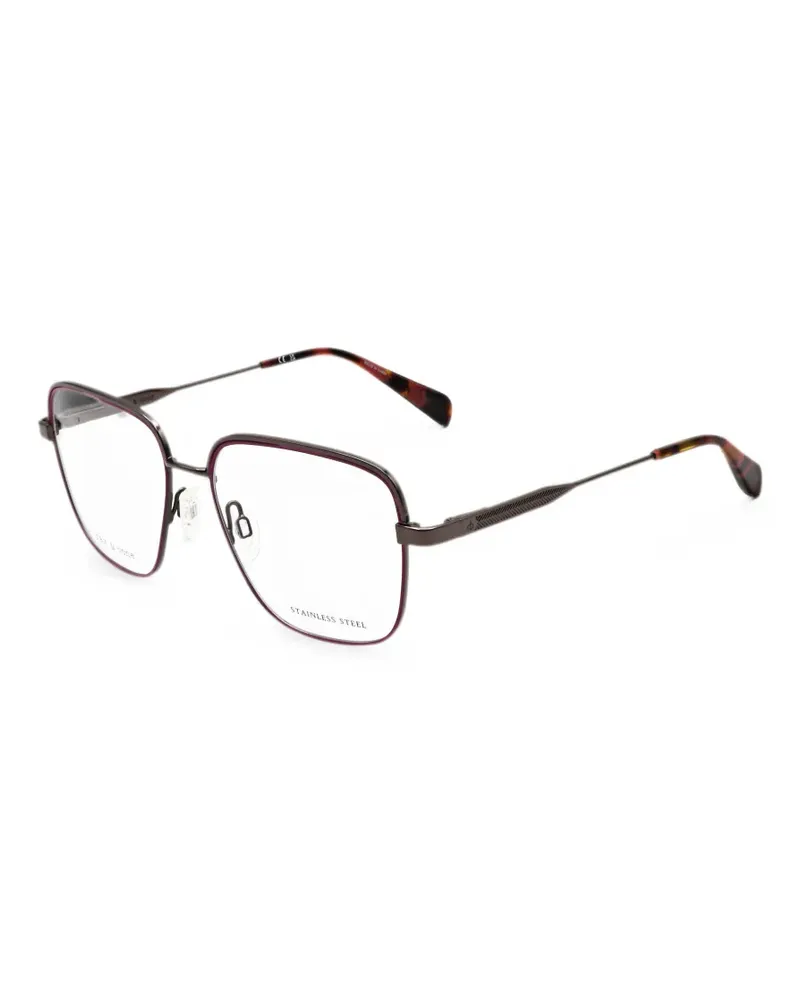Rag & Bone squared-frame glasses - Grau Grau