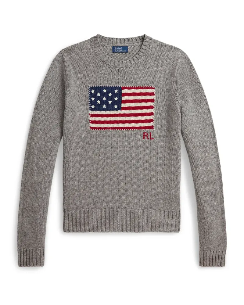 Ralph Lauren Pullover mit rundem Ausschnitt - Grau Grau