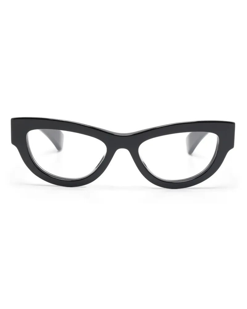 Gucci Klassische Cat-Eye-Brille - Schwarz Schwarz
