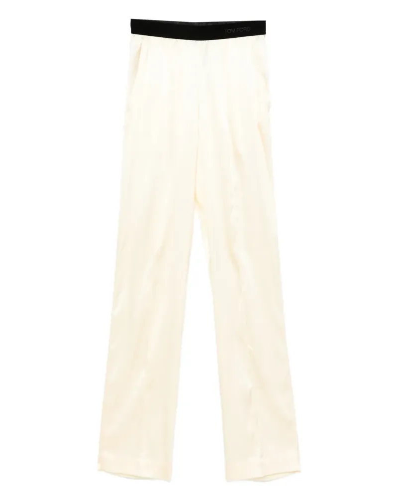 Tom Ford Hose mit Samtbändern - Gelb Gelb