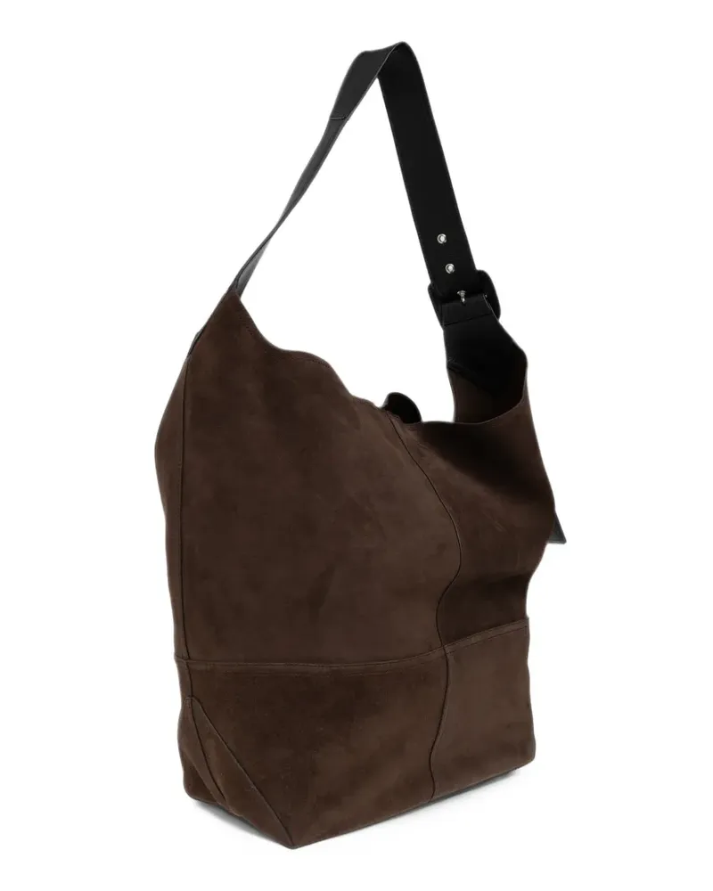 AMI Paris Etienne Schultertasche - Braun Braun