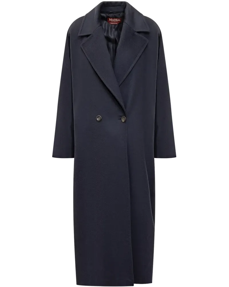 Max Mara Erice Mantel - Blau Blau