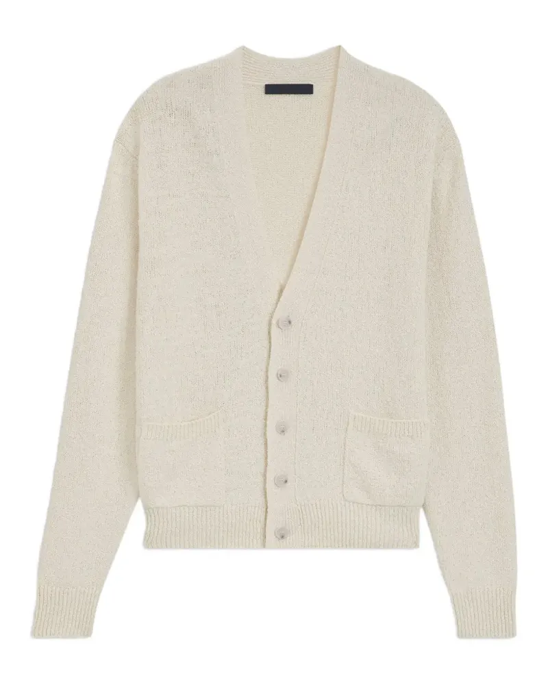 HUGO BOSS by Beckham Cardigan aus Baumwollgemisch - Nude Nude