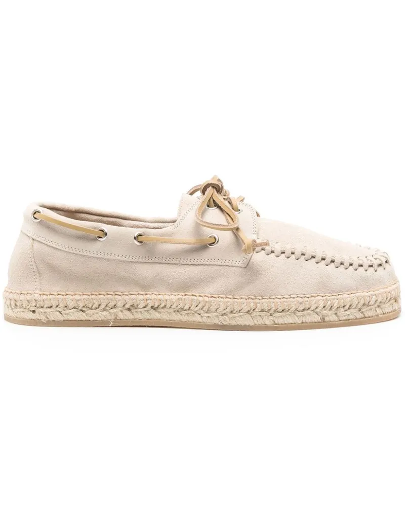 Scarosso Kai Espadrilles aus Wildleder - Nude Nude