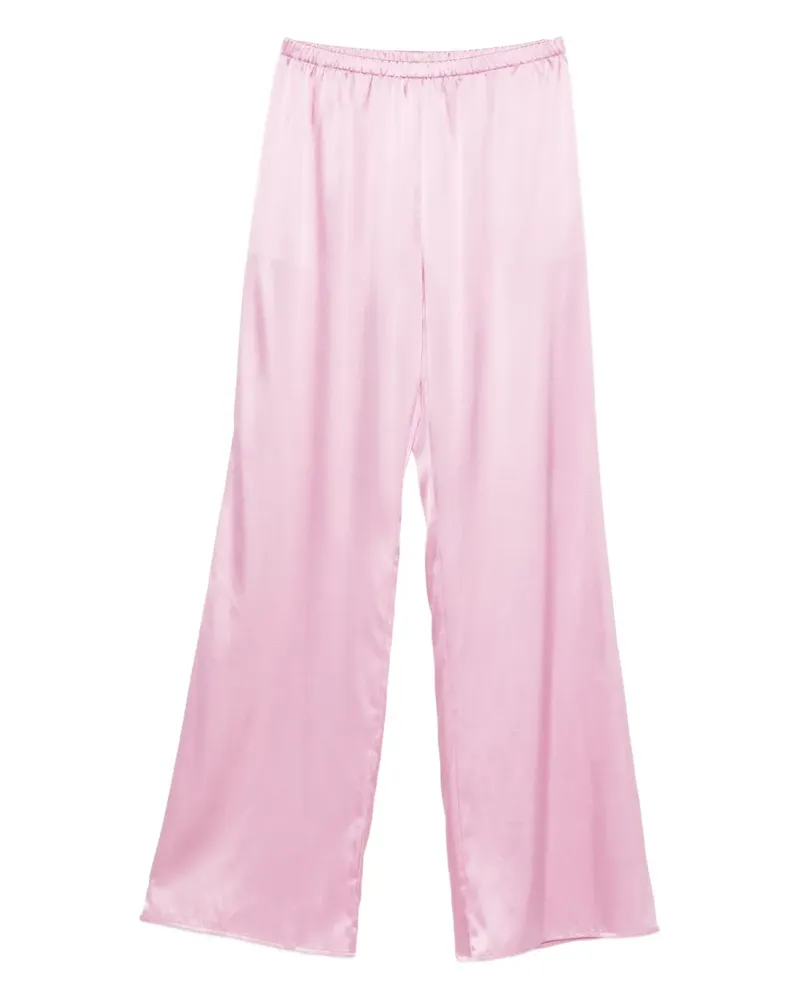 Purotatto elasticated-waistband trousers - Rosa Rosa