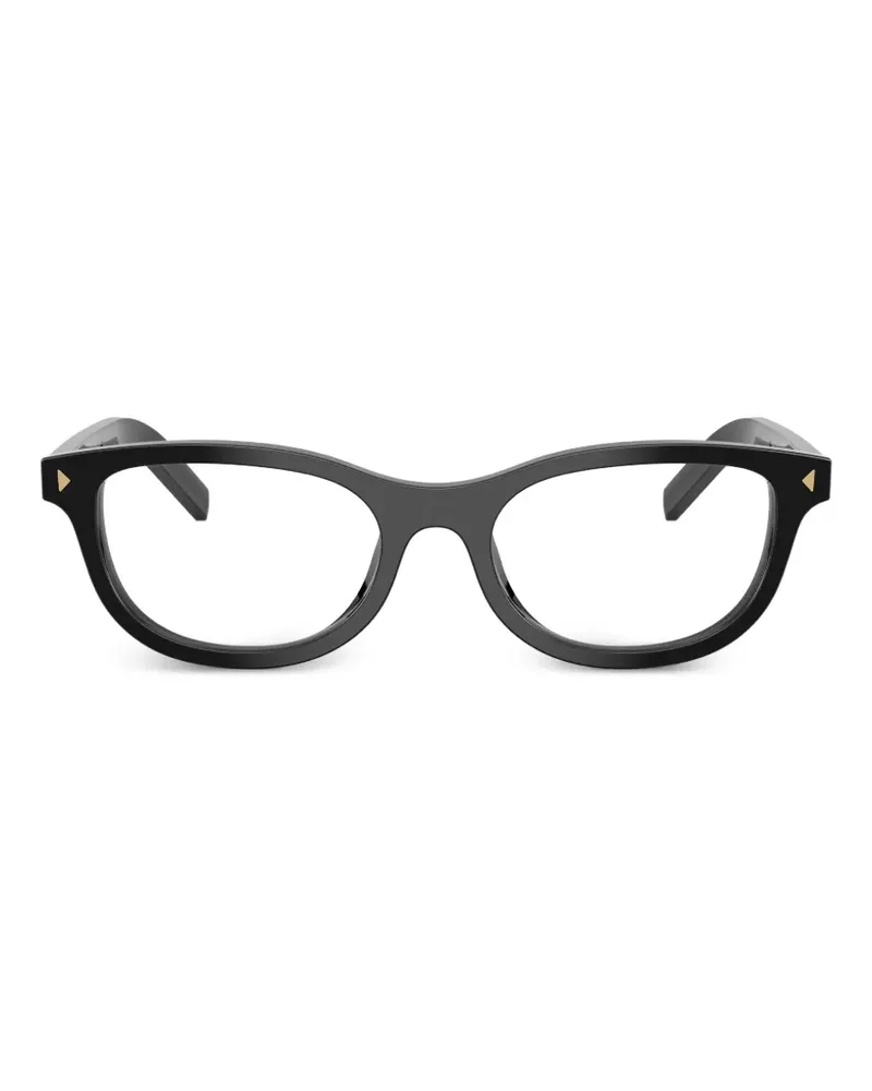 Prada round-frame glasses - Schwarz Schwarz