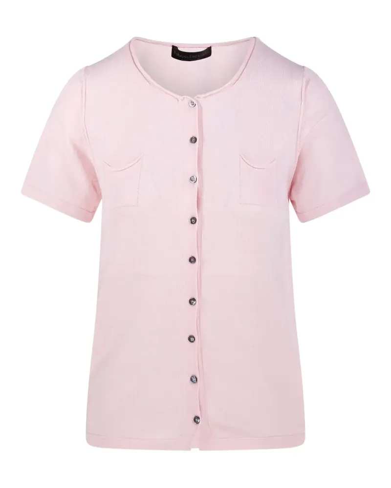 Fabrizio del Carlo Kurzärmeliger Cardigan - Rosa Rosa