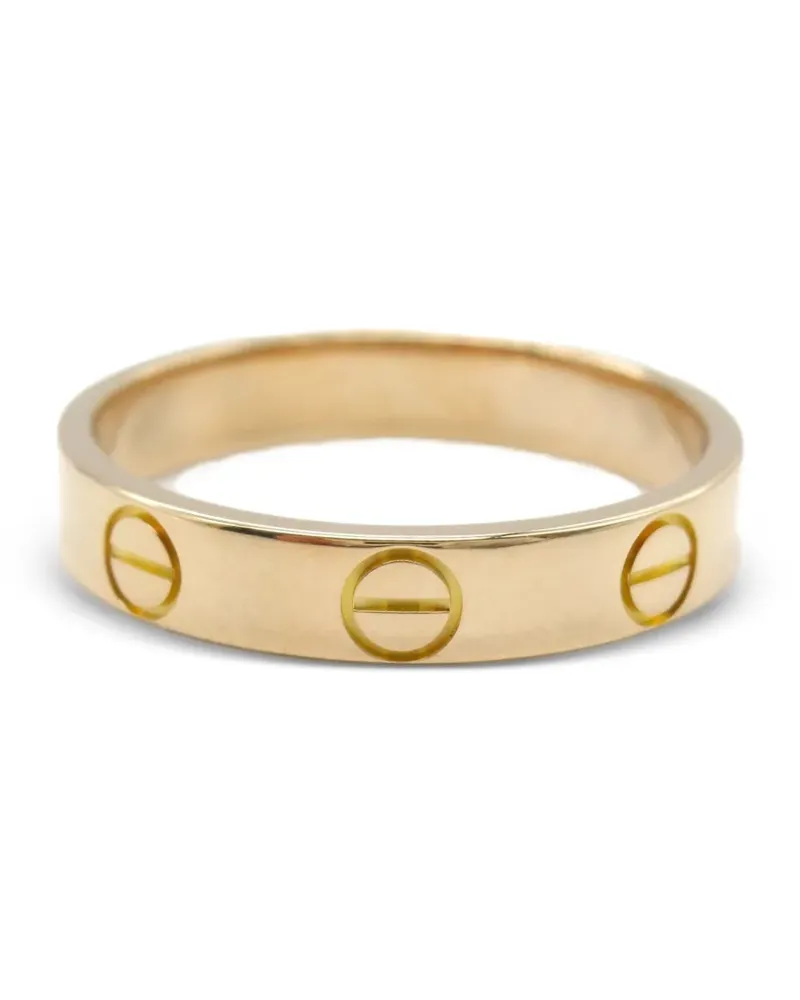 Cartier 2010s 18kt Love Rotgoldring Gold