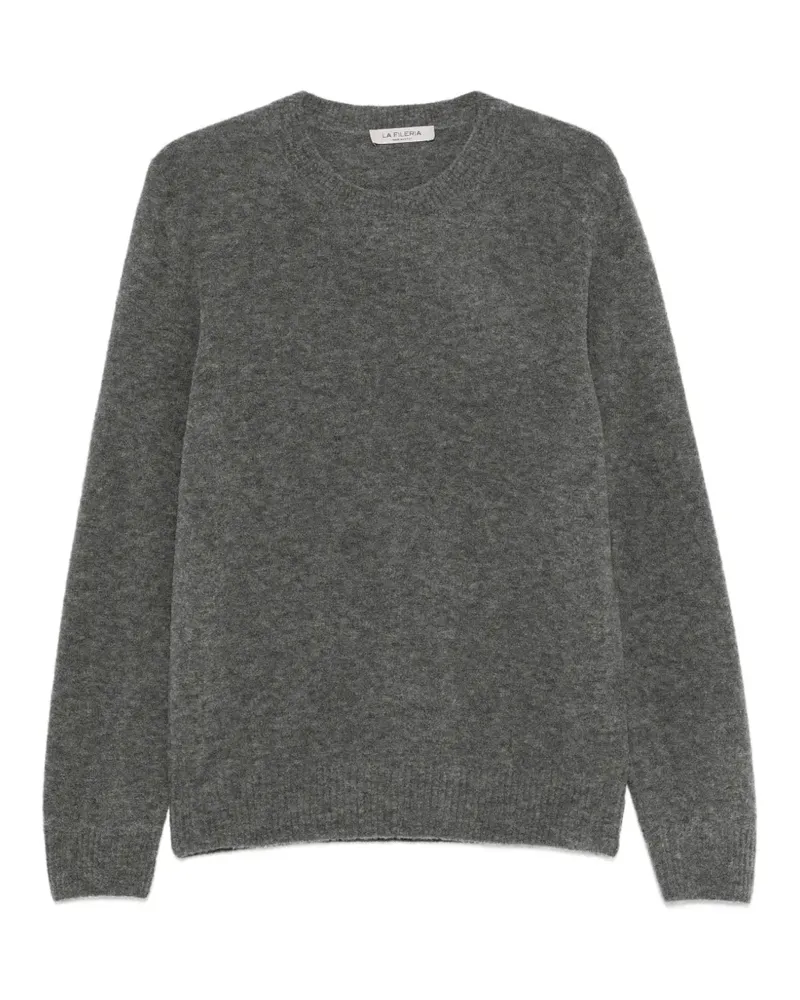 La Fileria fine-knit crew-neck sweater - Grau Grau