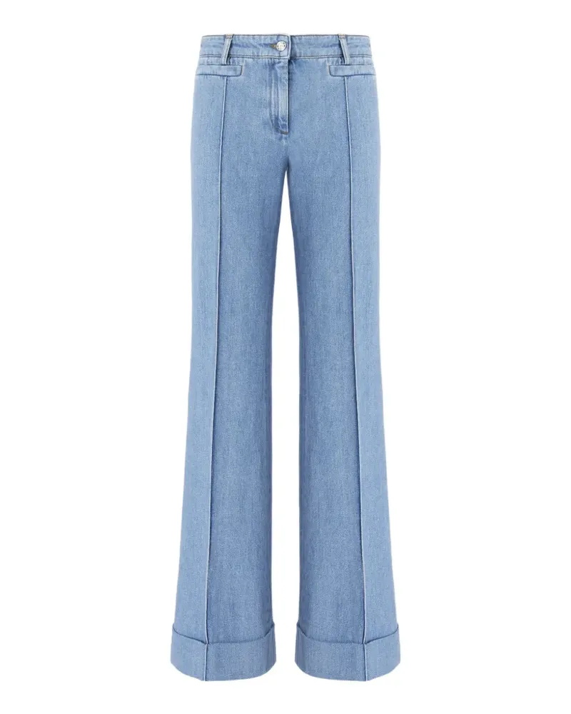 Missoni cuffed-hem jeans - Blau Blau