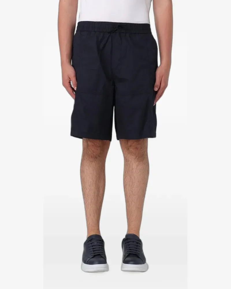 Emporio Armani drawstring-waist shorts - Blau Blau